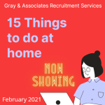 15 Things to do from home